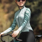 Women's Thermal Fleece Cycling Jersey Long Sleeve Winter Top