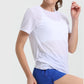 Women's Quick Dry Compression T Shirt for Gym & Run