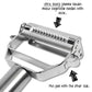 Stainless Steel Double-Head Vegetable Peeler | Multi-Function Kitchen Tool