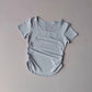 Women's Summer Mesh Yoga Pleated Fitness T-Shirt