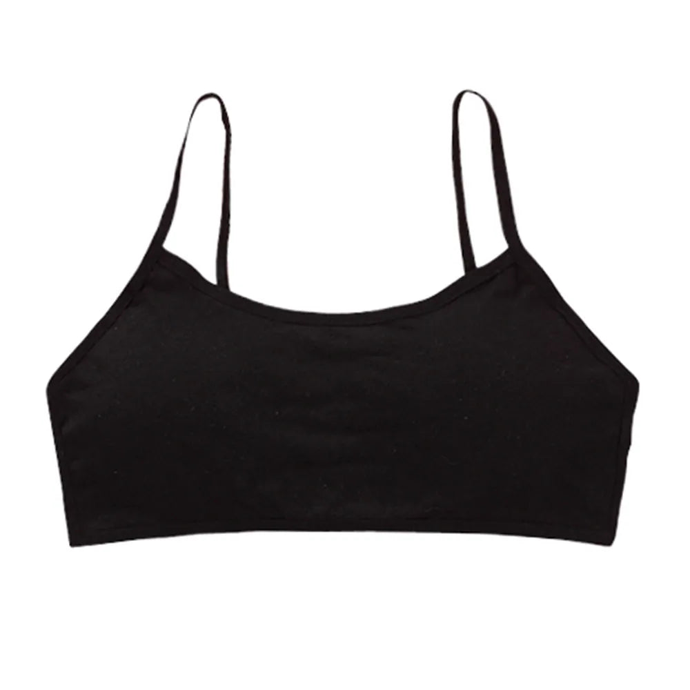 Student Bra Soft Children Sport Vest Girls Teenager