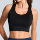 Seamless Wireless Padded Low Impact Sports Bra