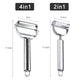 Stainless Steel Double-Head Vegetable Peeler | Multi-Function Kitchen Tool