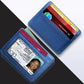 Thin PU Leather Mini Wallet | Slim Credit Card Holder for Men