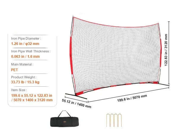 Practice Net Perfect Your Swing  Safeguard Your Yard