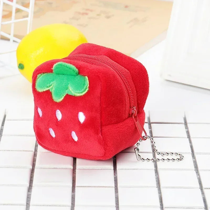 Cartoon Cute Pig Animal Coin Purse | Kawaii Soft Plush Zipper Wallet for Kids