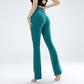 Slim Fit Yoga Leggings with Wide Leg Style
