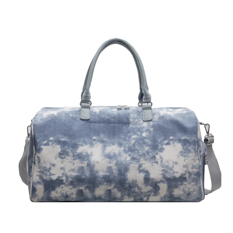Travel Bag with Shoe Storage & Crossbody Versatility