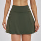 High-Waist Athletic Breathable Skirt for Yoga & Tennis