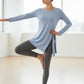 Women's Long Sleeve Yoga Wrap Top Ballet & Pilates