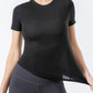 Breathable Mesh Women’s Fitness & Sports Tee