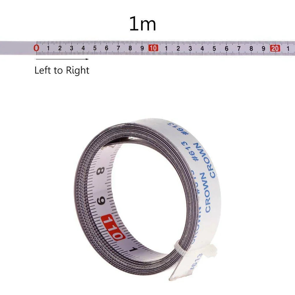 Self-Adhesive Tape Measure | Multipurpose Measuring Ruler for Woodworking and Sewing