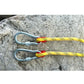 12mm Static Climbing Rope for Rock Climbing, Rappelling, and Tree Work