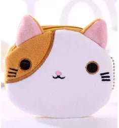 Cartoon Cute Pig Animal Coin Purse | Kawaii Soft Plush Zipper Wallet for Kids