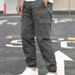 Casual Lightweight Cargo Pants Multi-Pocket Outdoor Fit