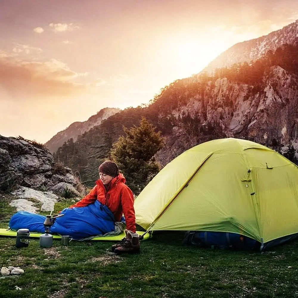 Warm Envelope Camping Sleeping Single Hiking Bag