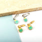LUXUSTEEL Animal Hoop Earrings | Stainless Steel Drop Earrings for Women