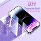 5Pcs HD Tempered Glass Screen Protector For iPhone 11 12 13 14 15 16 17 Pro Max 14 15 16 Plus 16 Air Glass Anti-Scratch Film