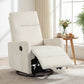 Swivel Rocking Chair 360° Nursery Reclining Rocker Armchair with Cushioned Back