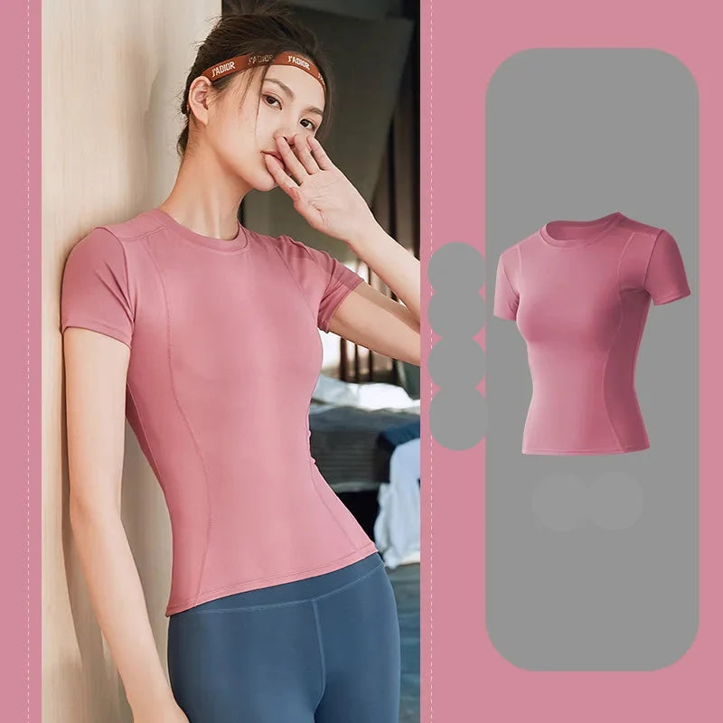 Feel the Flow Women's Yoga T Shirt