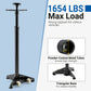 Underhoist Support Stand with Adjustable Height 38.5-75.5 Inch