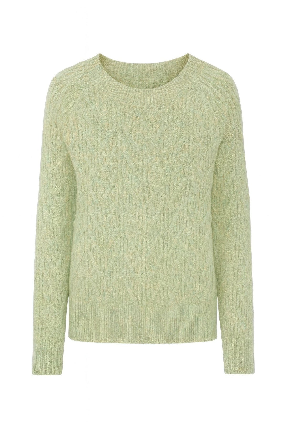Braid Knit Cable Sweater