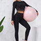 Color Block Two Piece Yoga Set