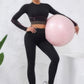 Color Block Two Piece Yoga Set