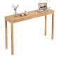Wooden Console Table Modern Farmhouse Sofa Table with Thickened Top