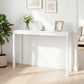 Wooden Console Table Modern Farmhouse Sofa Table with Thickened Top