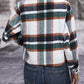 Plaid Button-Up Jacket
