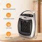 1500W Portable Ceramic Space Heater with Thermostat & Safety Protection with Carry Handle