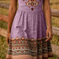 Tribal Print Sleeveless A-Line Summer Dress