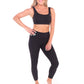 Open Back Sports Bra