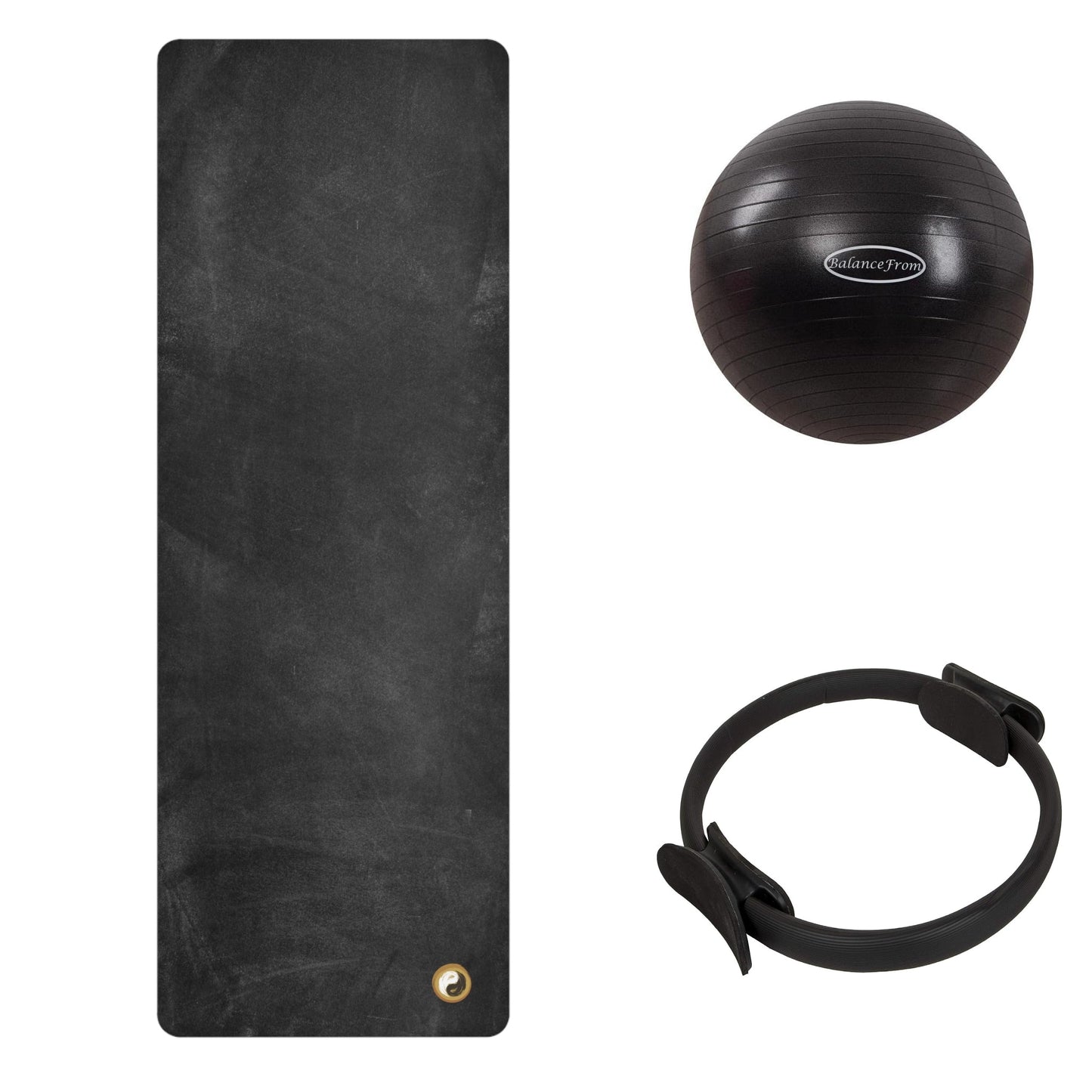Studio Pilates Accessories Bundle – Mat, Ring & Ball Set