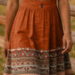 Tribal Print Sleeveless A-Line Summer Dress