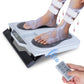 TENS & EMS Foot Massager with 10 Modes & 50 Intensity Levels - Electric Foot Stimulator for Neuropathy, Plantar Fasciitis & Pain Relief - 4 Electrode Pads for Full Body - Cordless with Remote Control