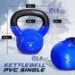 Vinyl Coated Cast Iron Kettlebell – 5–100 lb Strength Training