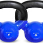 Vinyl Coated Cast Iron Kettlebell – 5–100 lb Strength Training