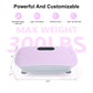 Silent Vibration Platform Crazy Fitness Massage 10-Frequency Weight Loss & Fat Burner Body Shaking Machine For Unisex Pink