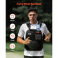 Weighted Vest, Body Weight Vest with Shoulder Pad, and Reflective Stripe, Exercise Set for Men Women, Workout Equipment for Strength Training, Running, Jogging, Fitness, Muscle Building