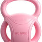 3 Handle Kettlebells Weight - Weight for Women Options 5, 10, 15 and 20 LB for Russian Twists AB Exercise, Weightlifting and Core Fitness Exercise Home Gym [Single in Sold]