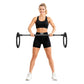 Adjustable Arms Exercise Wheel, Portable Forearm & Wrist Training Big Swing Wheel Trainer