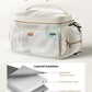 VEVOR Breast Pump Bag, Breast Feeding Bag with Waterproof Mat, Fits for S1/S2, Pumping Accessories & Breastmilk Storage, Portable Pump Carrying Case for Work, Travel and Family Use, Beige