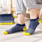 20 Pairs Athletic Socks, Breathable & Comfortable One Size Fits Most Ankle Socks, Short Crew Socks for Men and Women, Unisex