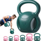 3 Handle Kettlebells Weight - Weight for Women Options 5, 10, 15 and 20 LB for Russian Twists AB Exercise, Weightlifting and Core Fitness Exercise Home Gym [Single in Sold]
