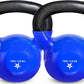 Vinyl Coated Cast Iron Kettlebell – 5–100 lb Strength Training