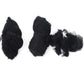 60cm 70cm 80cm 100cm Soft Elastic Nylon Hair Net Star Dance Recital Buns Hair Extension Weaving Cap Black Invisible Hairnets