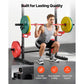 Power Cage Squat Rack, Multifunctional Power Rack Home Gym, 1000LBS Strength Training Workout Equipment with 4 Band Pegs, Adjustable J-Hooks & Safety Bars for Barbell Squat Bench Press Pull-Up