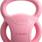 3 Handle Kettlebells Weight - Weight for Women Options 5, 10, 15 and 20 LB for Russian Twists AB Exercise, Weightlifting and Core Fitness Exercise Home Gym [Single in Sold]
